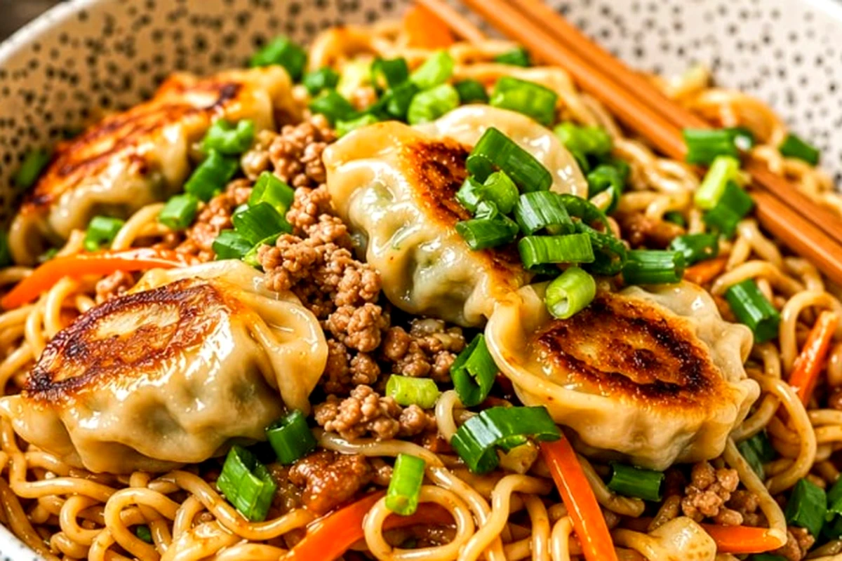 Potsticker Noodle Bowls