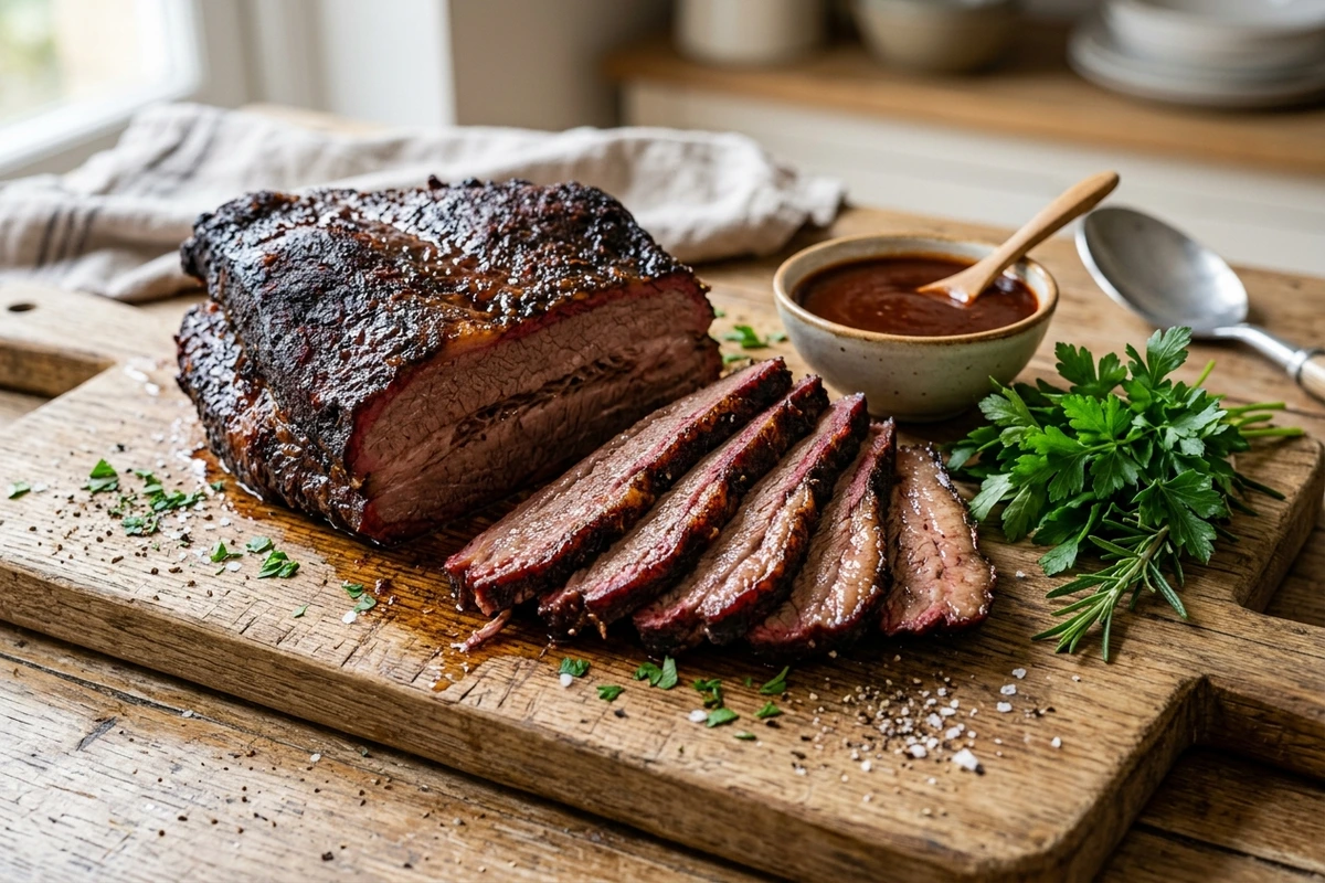 Ultra Tender Slow Cooked BBQ Beef Brisket (Melt-in-Your-Mouth!)