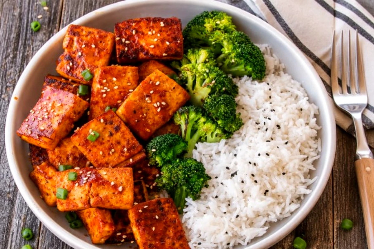 Sticky Gochujang Tofu